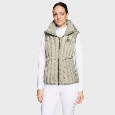 Samshield FW25 Chamonix Licht Mouwloos Gewatteerd Jack met Lichtgewicht Vulling - Patine - XS