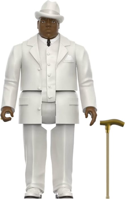 Super7 Notorious B.I.G. ReAction Action Figure Biggie in Suit 10 cm Action Figuur