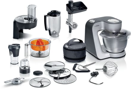 Bosch MUM59S81DE Keukenmachine Zwart/RVS