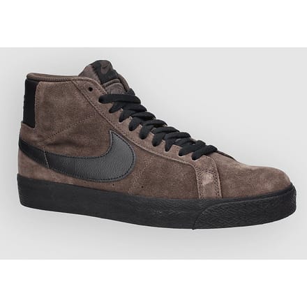 Nike Zoom Blazer Mid Skate Schoenen bruin