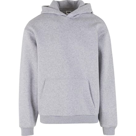 Urban Classics - Fluffy Hoodie/trui - S - Grijs