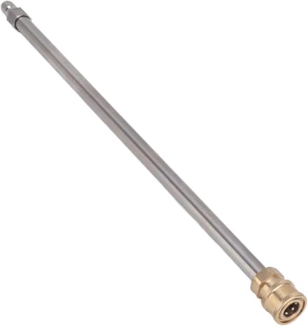 Hogedrukreiniger Verlengstuk - Hogedruk Lans - Effectief Reinigen - Universele Compatibiliteit - 159 Inch - Zilver
