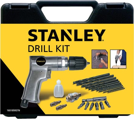 STANLEY Luchtboormachine in koffer met toebehoren | 160189XSTN