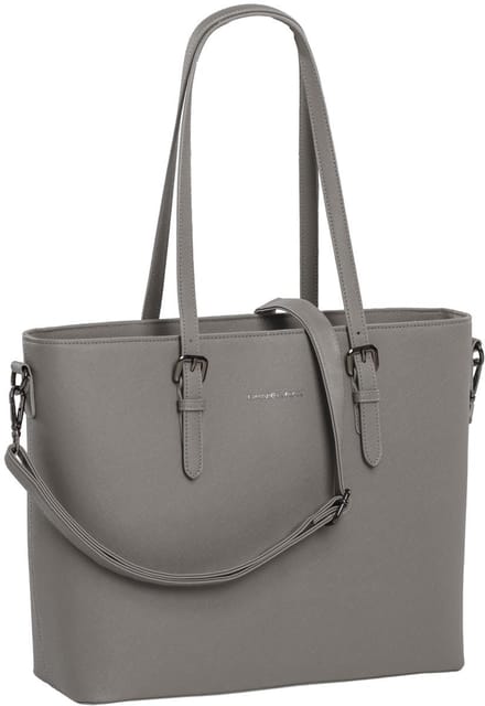 Daniel Ray Lithgow Shopper Laptoptas tot 15.6 inch - Lichtgrijs