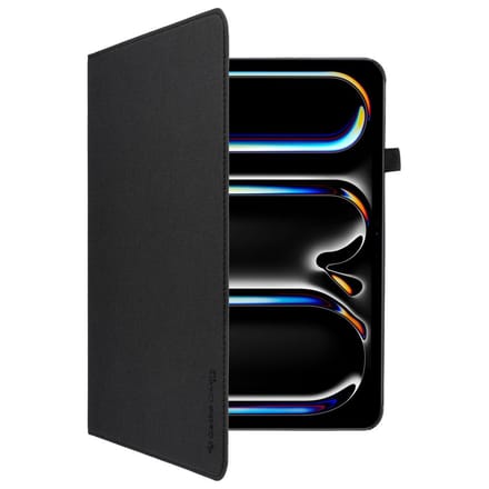 Gecko Covers Easy-Click Eco Bookcase voor de Apple iPad Pro 13 (2025) M5 / (2024) M4 - Zwart