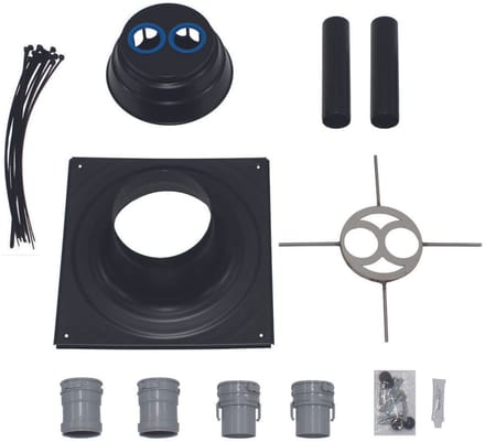 Vaillant Set 1 basiselement voor flexibele rookgasafvoerleiding DN 60, PP, 0020106046