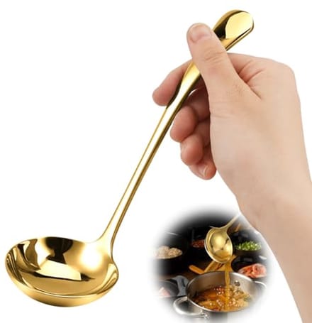 Solidchoice - RVS Soeplepel van 20 cm voor Soepen en Sauzen