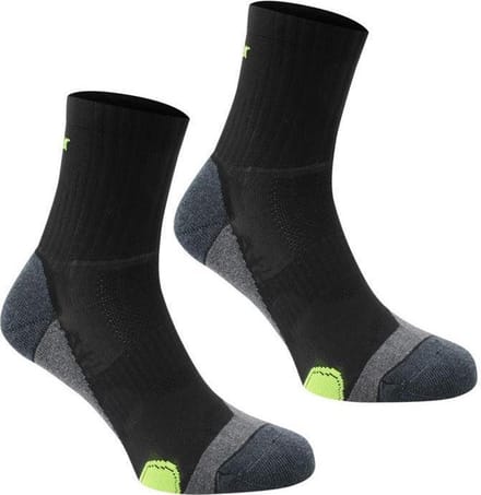 Karrimor Hardloopsokken (2 paar) - Unisex - Zwart - 46+
