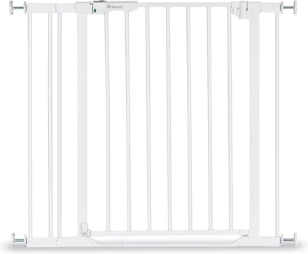 Hauck Clear Step Autoclose 2 security gate 75 - 80 cm white + 9 cm extension piece