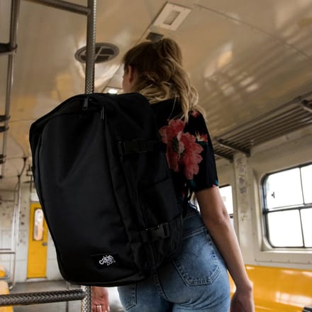 CabinZero Classic Plus 42L Cabin Absolute Black