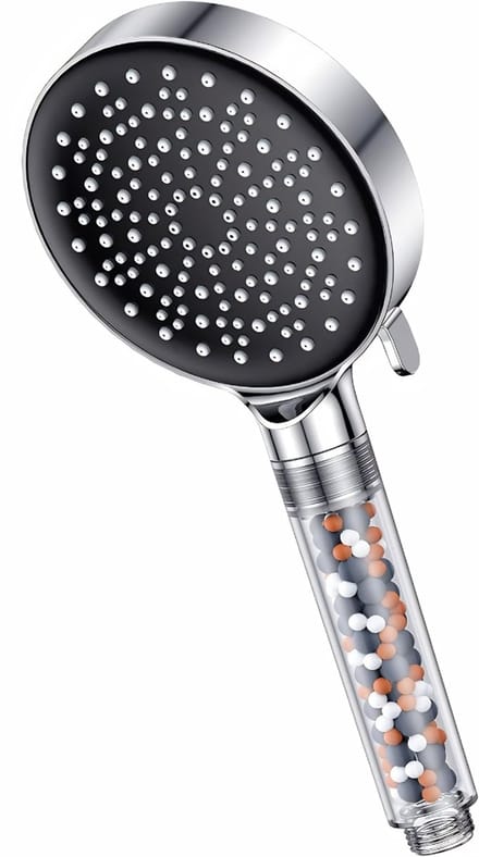 AHD® Douchekop - Doucheslang - Doucheset - Douchekop met Slang - Chrome - 28cm x 12cm x 6cm