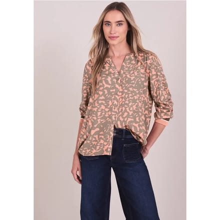 Gedessineerde blouse