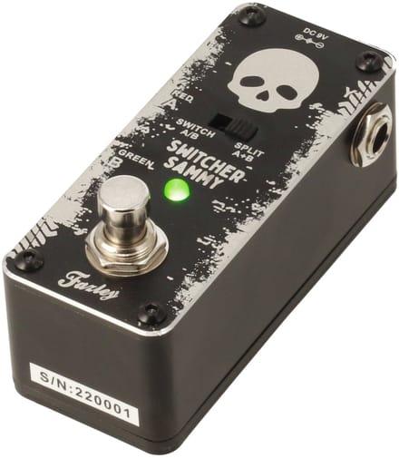 Line selector pedaal - Fazley ABY-01 Switcher Sammy - Wit