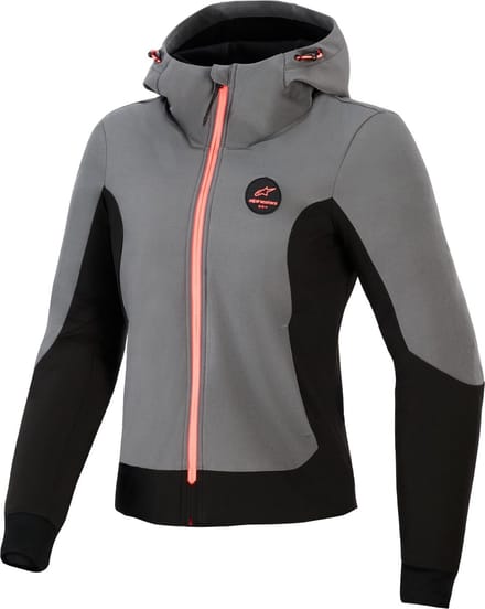 Alpinestars Stella Radium Tech Dames motorfiets zip hoodie -