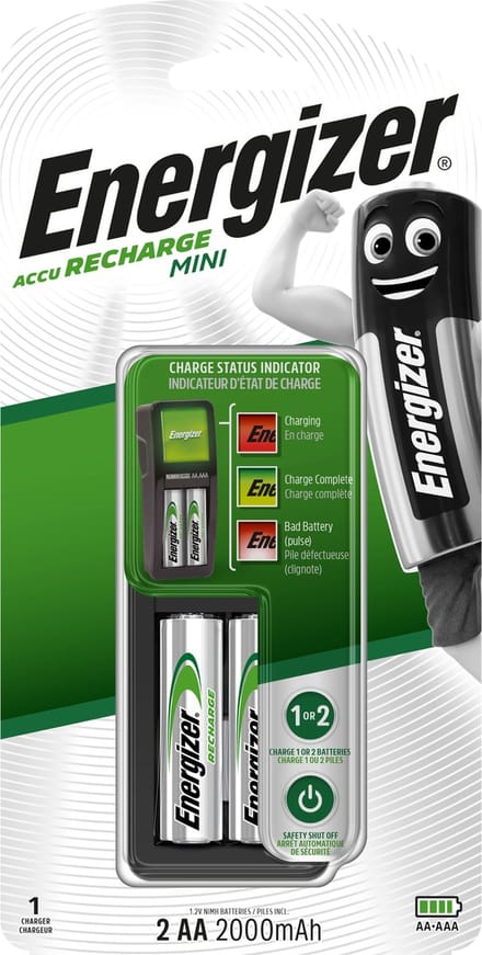 Energizer Mini Charger AC AA,AAA