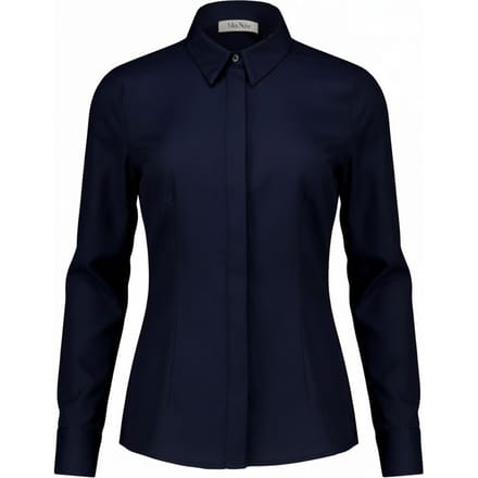 Mo.née Ec649 Blouses Donkerblauw Ec649