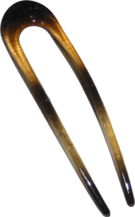 Haarpin U-vorm lichtbruin - lengte 13 cm / breedte 3,5 cm - Herfst - Herfstkleuren