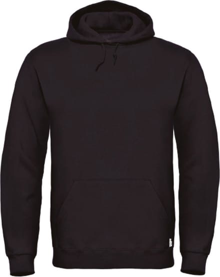Basic hoodie - zwart - M - soBAD. | Crewneck | 100% Organic | Unisex | Sweater heren | Sweater dames