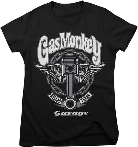 Gas Monkey Garage T-shirt Big Piston Girly Tee GMG-5-GMG026-H93-12