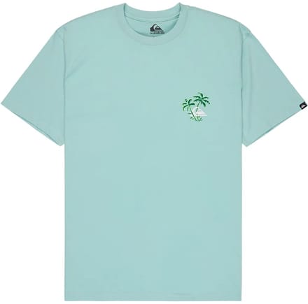 Quiksilver Evo Learning From Nature T-shirt Met Korte Mouwen Groen S Man