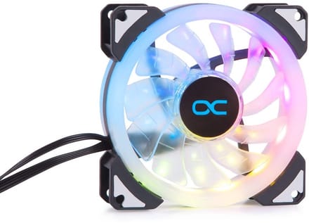 92mm PC Ventilator met Digitale RGB Verlichting - Stille Krachtige Koeling