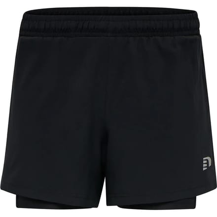 Newline Core 2in1 Short Dames - zwart - maat XS