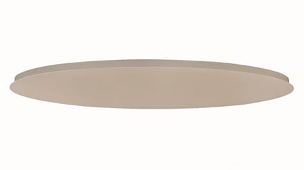 Highlight - Plafondplaat ovaal 140 x 50 cm zonder gaten beige