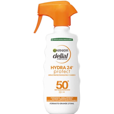 Hydra 24 Protect Gezicht en Lichaam Beschermende Spray Spf50+ 270 ml