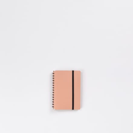 Vacavaliente - Notitieboek A6 - Gerecycled Leer - Roze