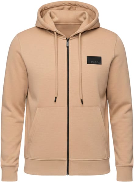 OMBRE Sweater - Regular Fit - Katoen - Lange Mouw Beige M