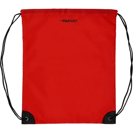 Avento Rugzak met Trekkoorden - Rood - 35 x 43 cm - Verstevigde Hoeken