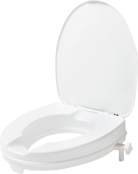 Toiletverhoger Deluxe Secu - met deksel - 6 cm