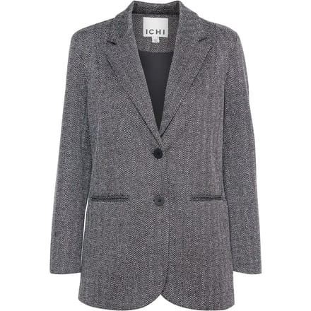 ICHI - IHKATE JACQUARD OVERSIZE BL - Dames - Blazers
