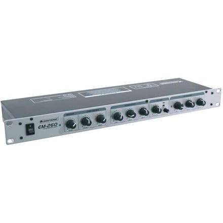 Omnitronic EM-260 Microfoonmixer