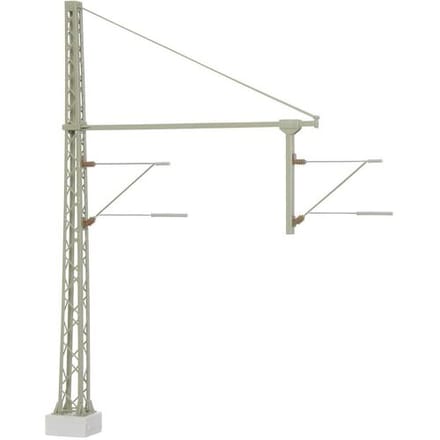 Viessmann Modelltechnik 4160 H0 Bovenleidingmast met arm Universeel 1 stuk(s)