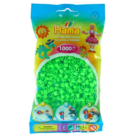 Hama Kralen 1000st nr. 47 pastelgroen Strijkkralen & -parels