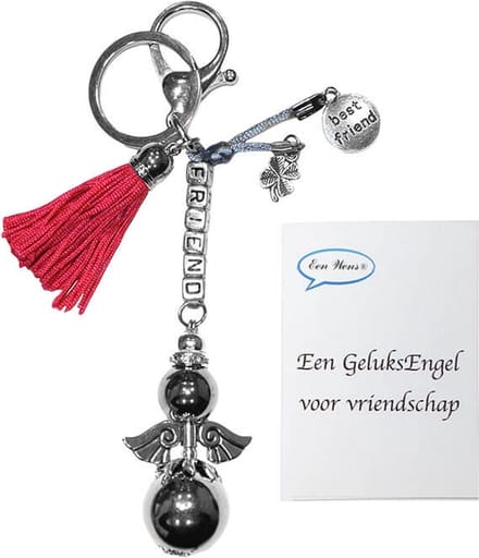Een Geluksengel voor Vriendschap Fuchsia