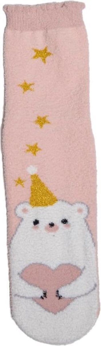 Sorbetto Sokken Winterthema Dames Polyester Roze