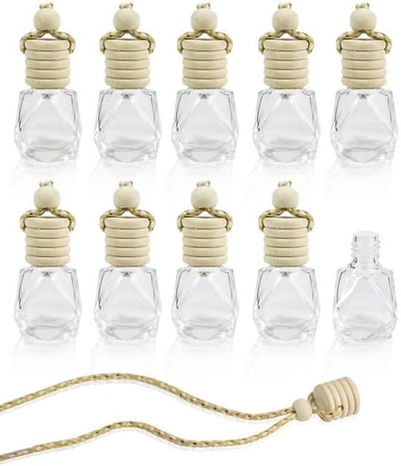 Allecto - 10Pcs Auto Luchtverfrisser - Aromatherapie Geur Diffuser