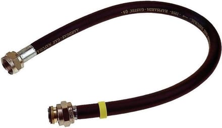Universele gasslang 40cm flexibel (404666)