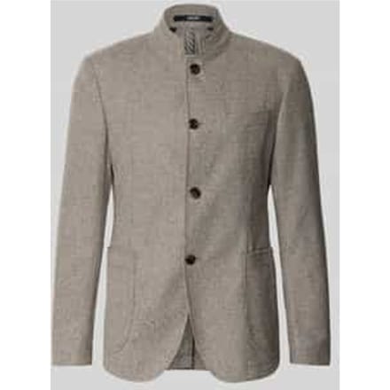 regular fit colbert met opstaande kraag model 'Hiro'