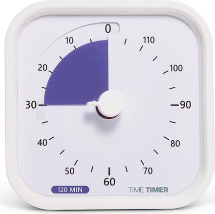 Time Timer® - MOD Education Edition- kleur paars - 120 Minuten Visuele Timer