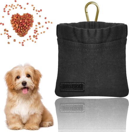 Handfree Hondensnoepzak met Netsluiting, Ideaal voor Training, Voeding en Wandelen met Honden