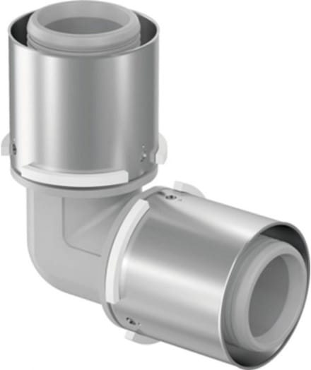 Uponor S-Press Plus PPSU pers composiet knie 90° 75mm