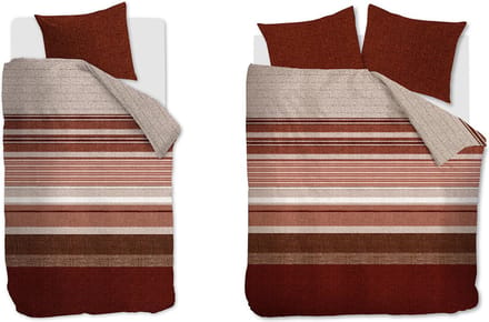 Beddinghouse Lex Dekbedovertrek - Tweepersoons - 200x200/220 cm - Rood