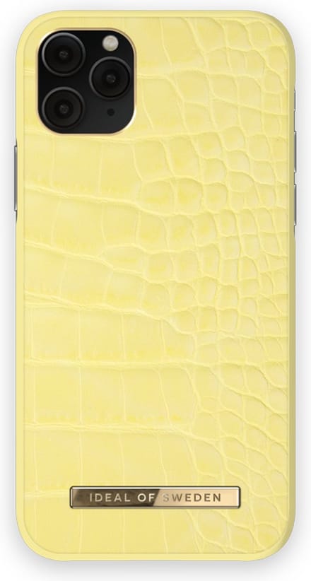 iDeal of Sweden Atelier Case Introductory voor iPhone 11 Pro/XS/X Lemon Croco
