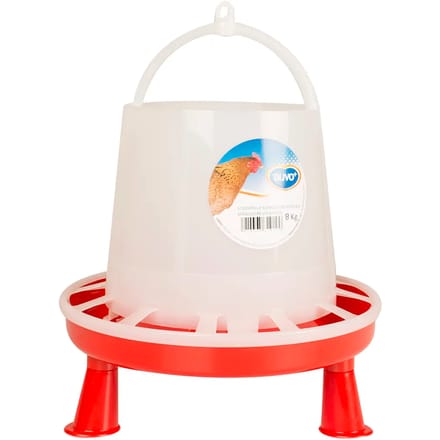 Duvoplus - Voersilo - Kip - Voedersilo Schroef Met Pootjes 7l - 6kg - 1st