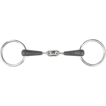 2-rings rubberen paardenbit Horze Chantilly