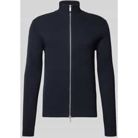 Regular fit gebreid jack van puur katoen model 'DANE'