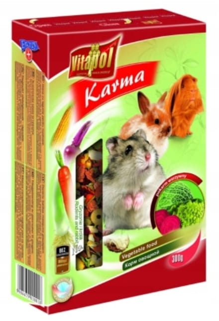 Vitapol - Groentenvoeder voor Knaagdieren - 500g